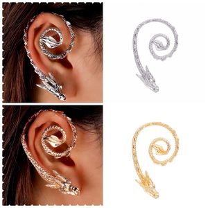 Earring Ear Cuff : Dragon (2pcs)